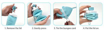 SILICONE FOLDABLE WATER BOTTLE