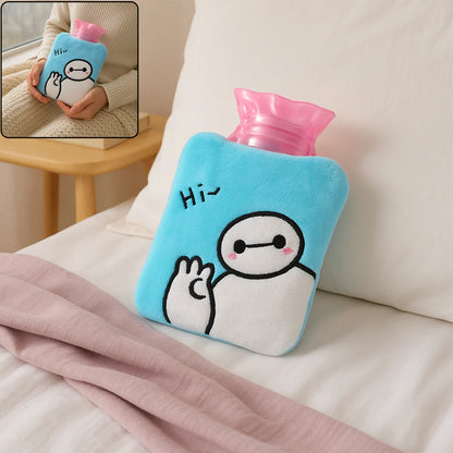 5 design Small Hot Water Bag with Cover for Pain Relief